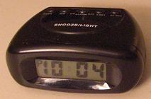 battery-powered clock