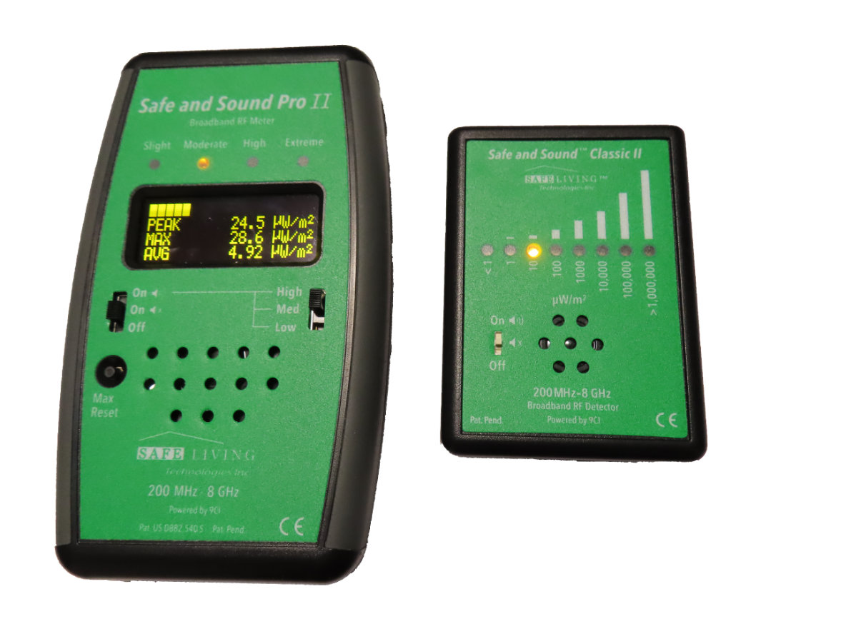 Meters to Detect EMF - RF, ELF, IF, Electric
